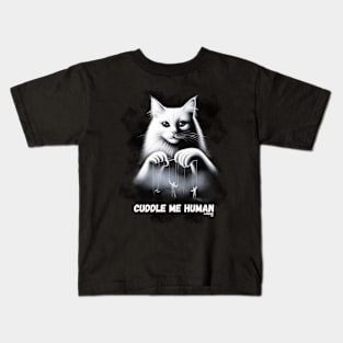 Mistic Cat: Mob String Master Cute Kitty - A Funny Mistic Retro Vintage Style Kids T-Shirt